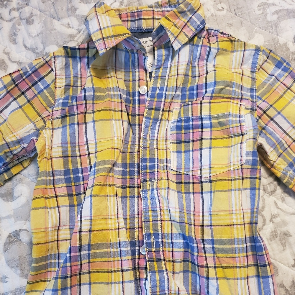Boys button down